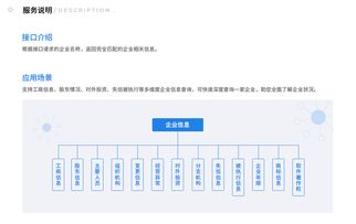 企业信息查询服务 唯你网企业工商信息查询接口解析